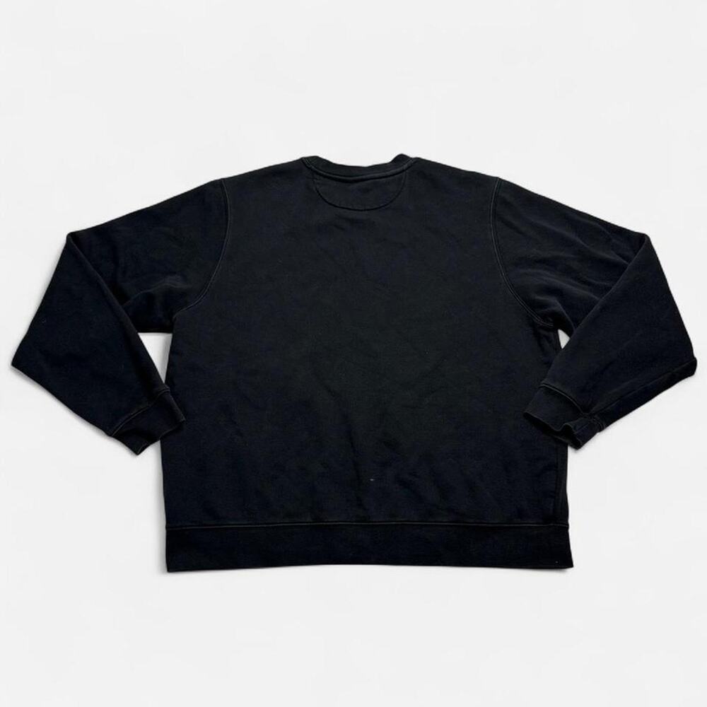 Nike Golf Rainbow Embroidered Center Logo Crewneck Sweatshirt Black Men’s Large - Picture 2 of 6